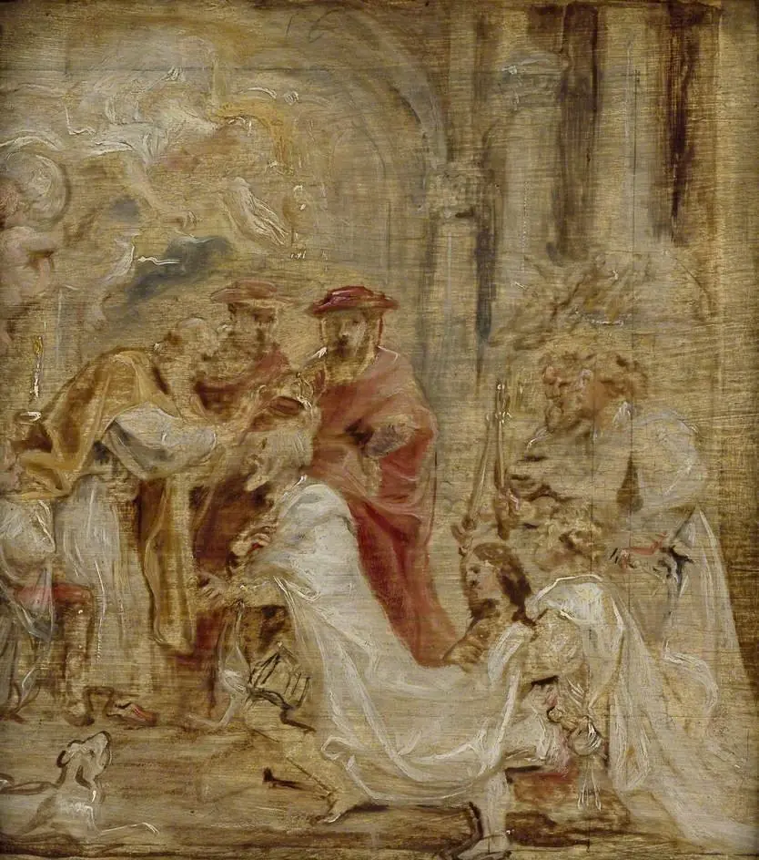 The Coronation of Henri IV, by Peter Paul Rubens