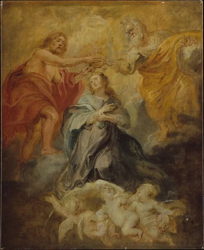 The Coronation of the Virgin, by Peter Paul Rubens