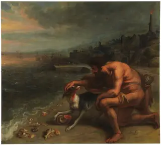 The Discovery of Purple, by Peter Paul Rubens, 1636