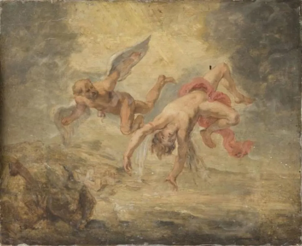 The Fall of Icarus, by Peter Paul Rubens, oil