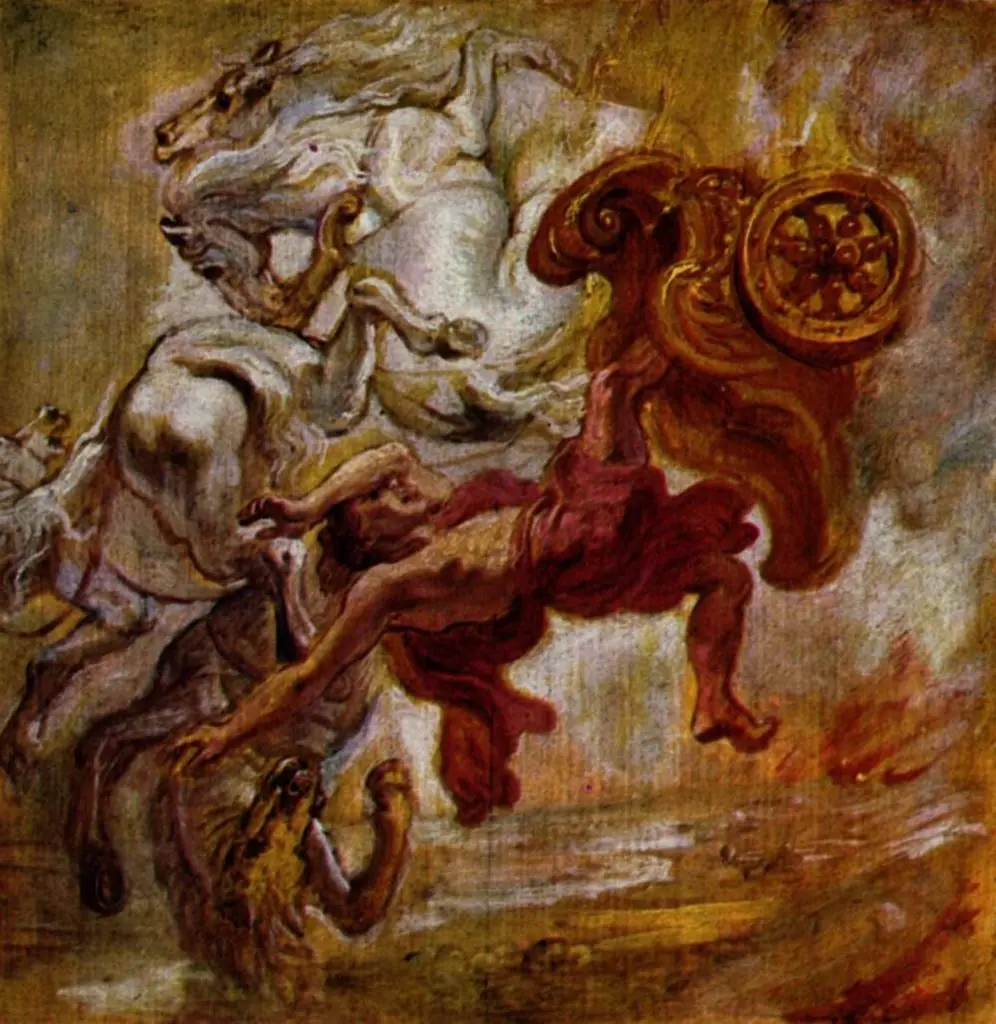 The Fall of Phaethon (sketch for the Torre de la Parada