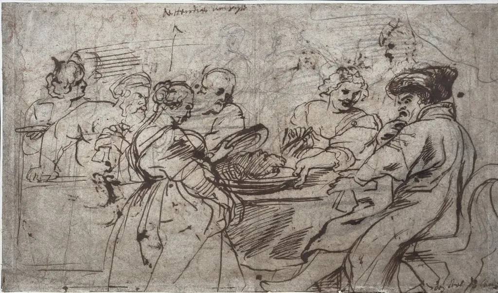 The Feast of Herod (recto), by Peter Paul Rubens, 1638