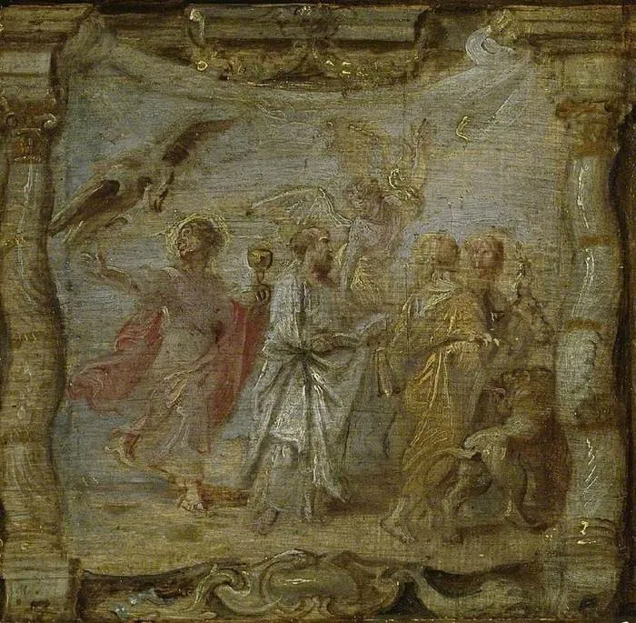The Four Evangelists, by Peter Paul Rubens, oil, 1650