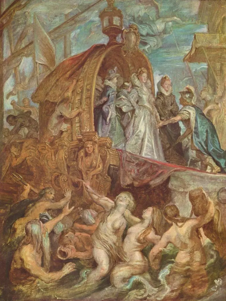 The Landing in Marseilles (Sketch for the Medici Cycle), by Peter Paul Rubens
