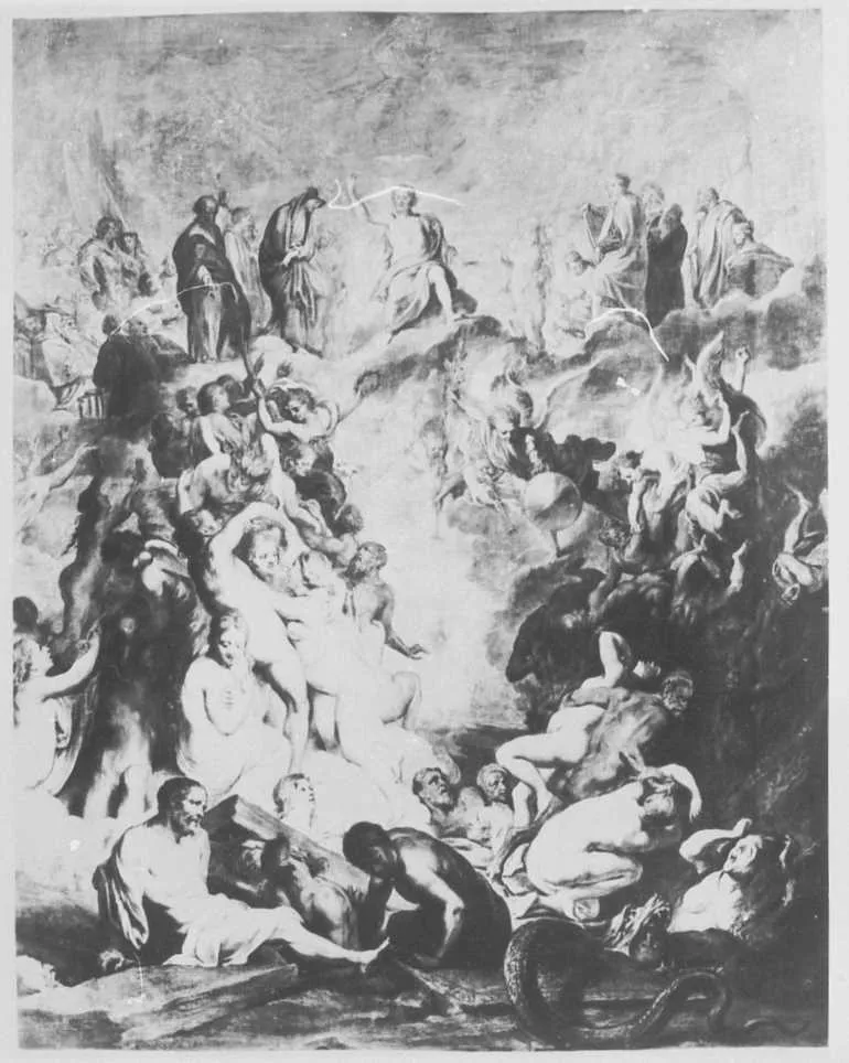 The Last Judgement, 1615-1616, by Peter Paul Rubens, oil, 1616