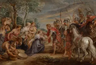 The Meeting of David and Abigail, by Peter Paul Rubens
