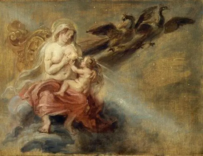 The Origin of the Milky Way (sketch for the Torre de la Parada, by Peter Paul Rubens