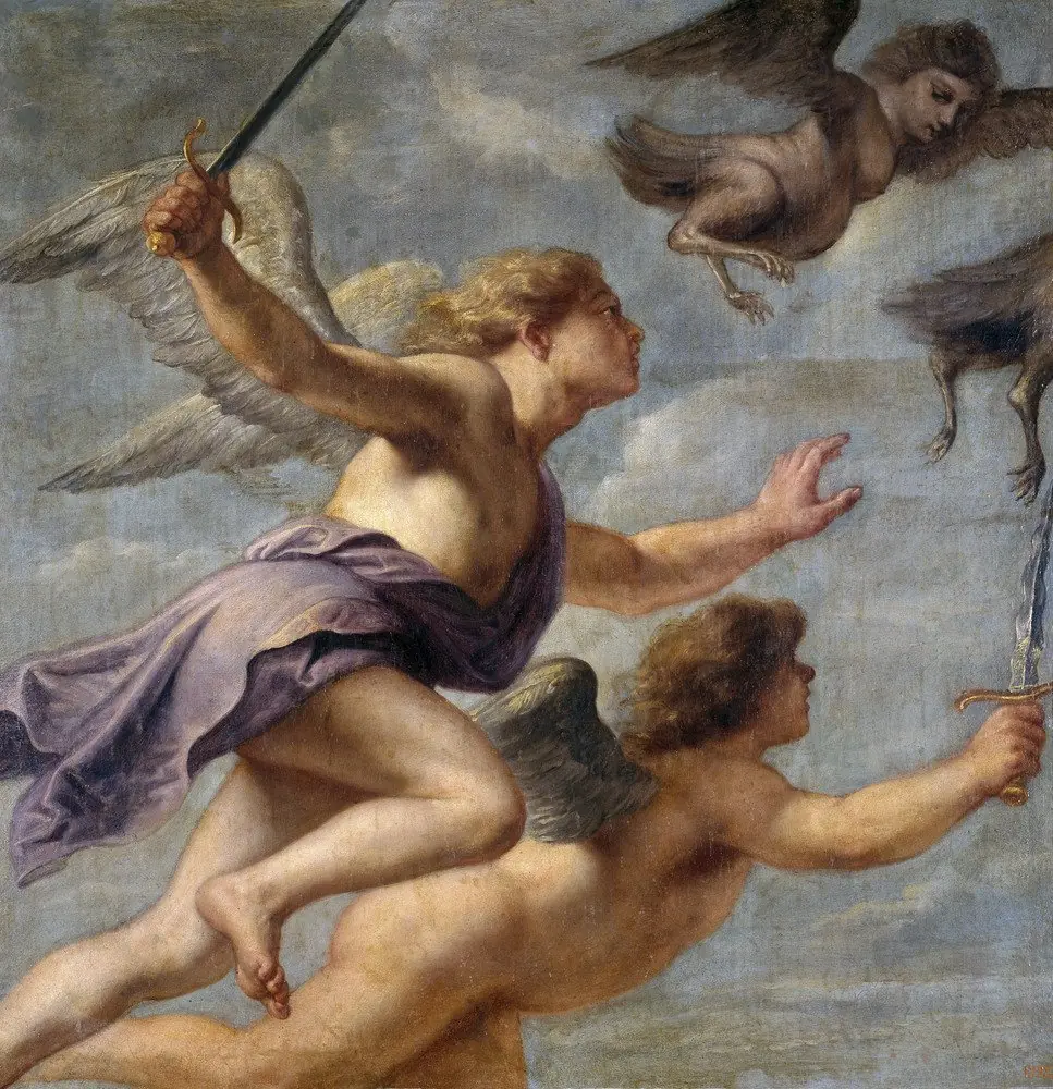 The Persecution of the Harpies, by Peter Paul Rubens