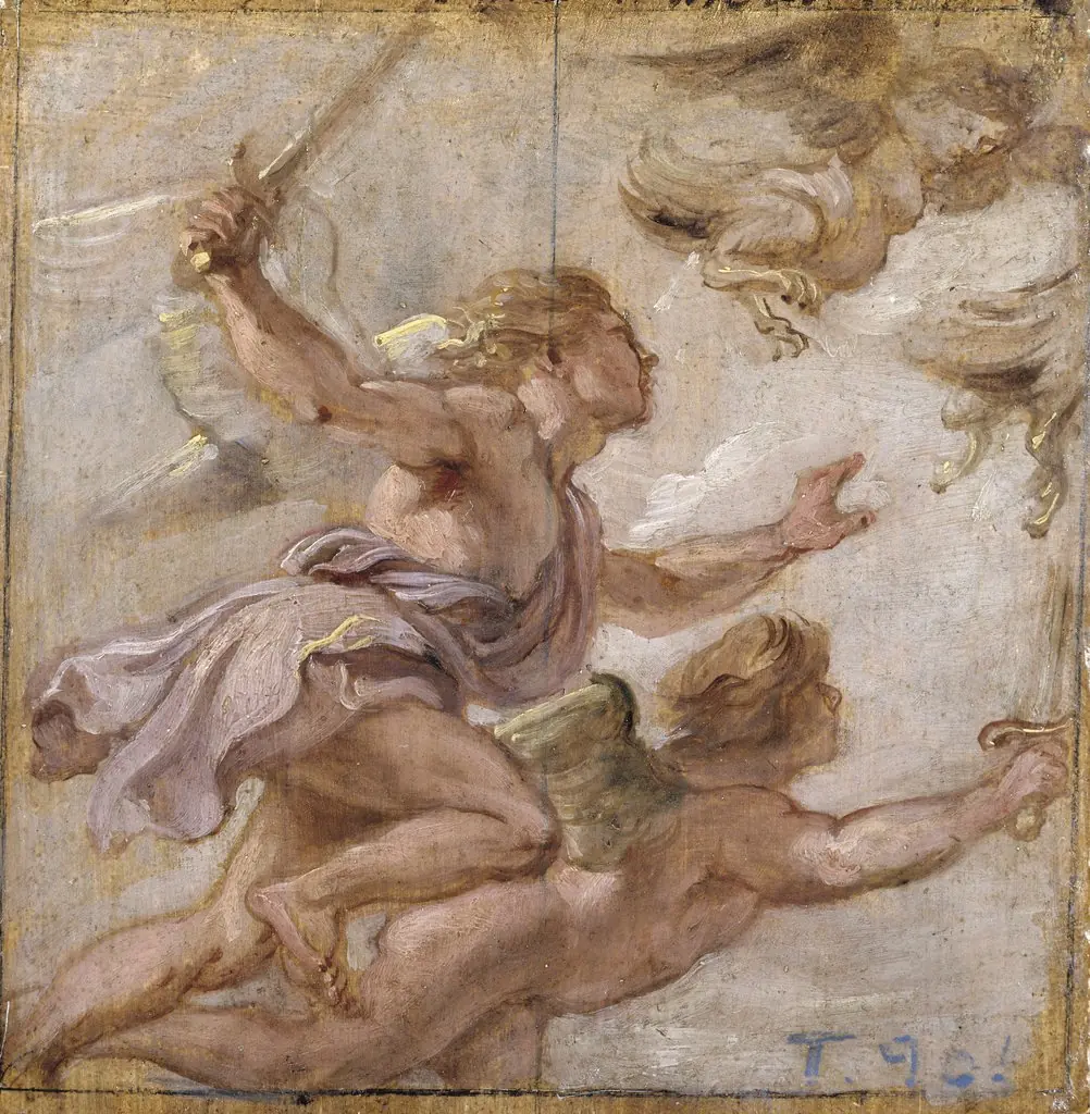 The Persecution of the Harpies, by Peter Paul Rubens