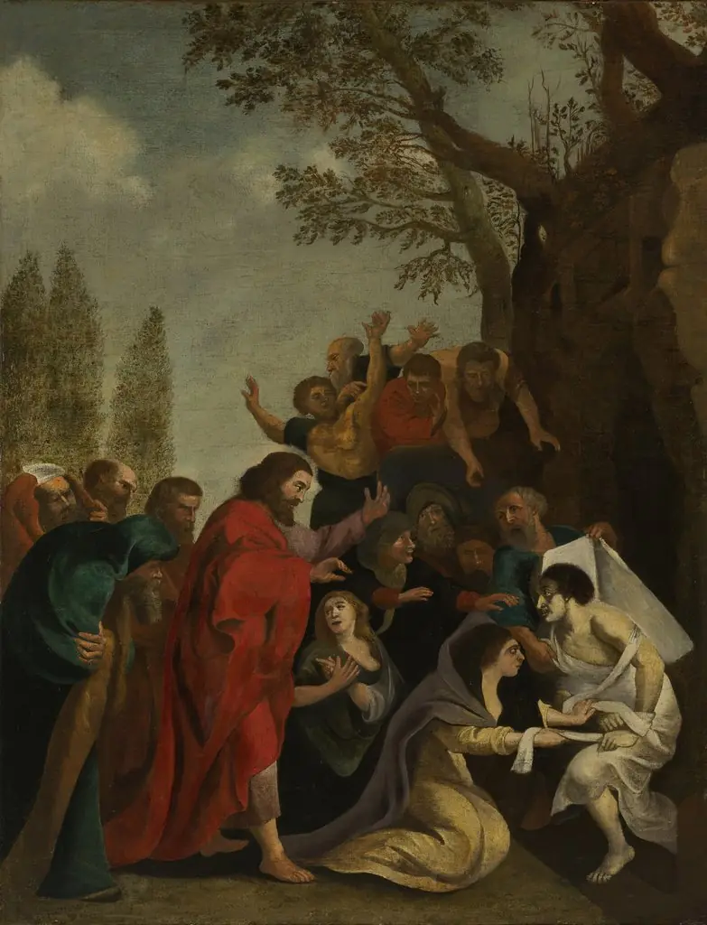 The raising of Lazarus (copy), by Peter Paul Rubens
