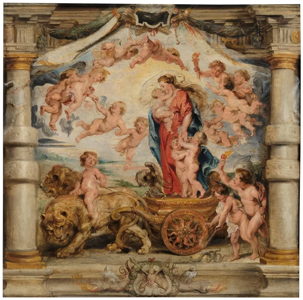 The Triumph of Divine Love, by Peter Paul Rubens