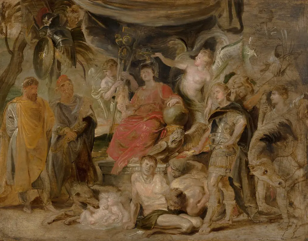 The Triumph of Rome: The Youthful Emperor Constantine Honouring Rome, by Peter Paul Rubens