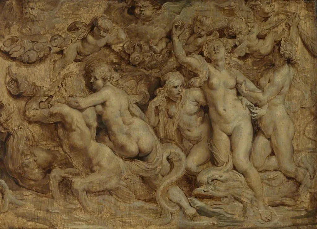The Triumph of Venus, by Peter Paul Rubens, unspecified, 1628