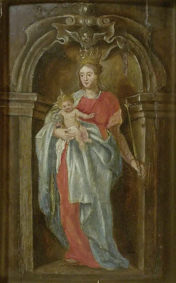 The Virgin and Child in a Niche, by Peter Paul Rubens