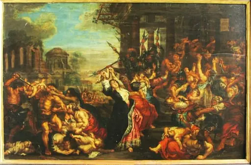 Uciderea pruncilor din Bethleem, by Peter Paul Rubens