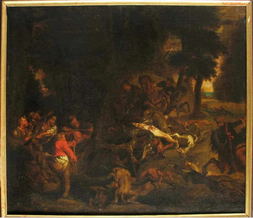 Vânătoare de mistreț, by Peter Paul Rubens