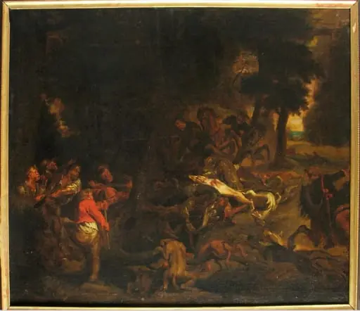Vânătoare de mistreț, by Peter Paul Rubens