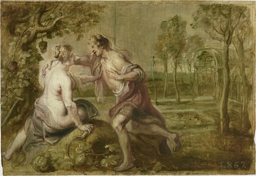 Vertumnus and Pomona, by Peter Paul Rubens