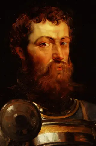 Warrior, by Peter Paul Rubens, 1614