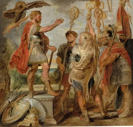 Decius Mus Addressing the Legions, by Peter Paul, Sir Rubens