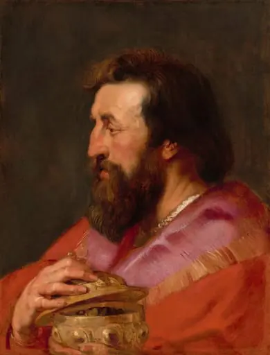Head of One of the Three Kings: Melchior, The Assyrian King, by Peter Paul, Sir Rubens