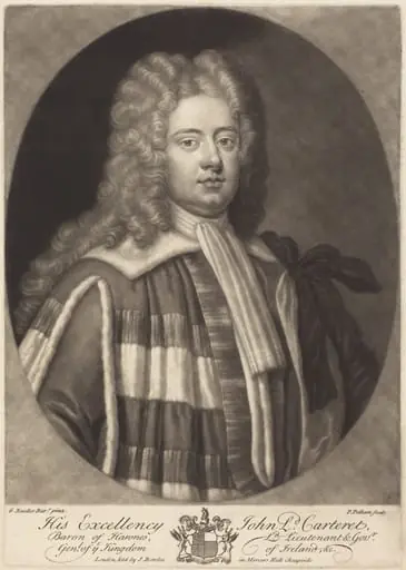 John, Lord Carteret, by Peter Pelham