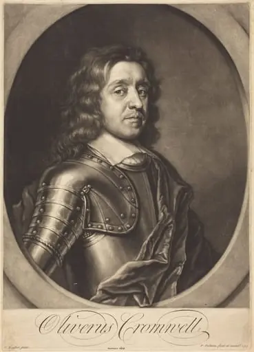 Oliver Cromwell, by Peter Pelham