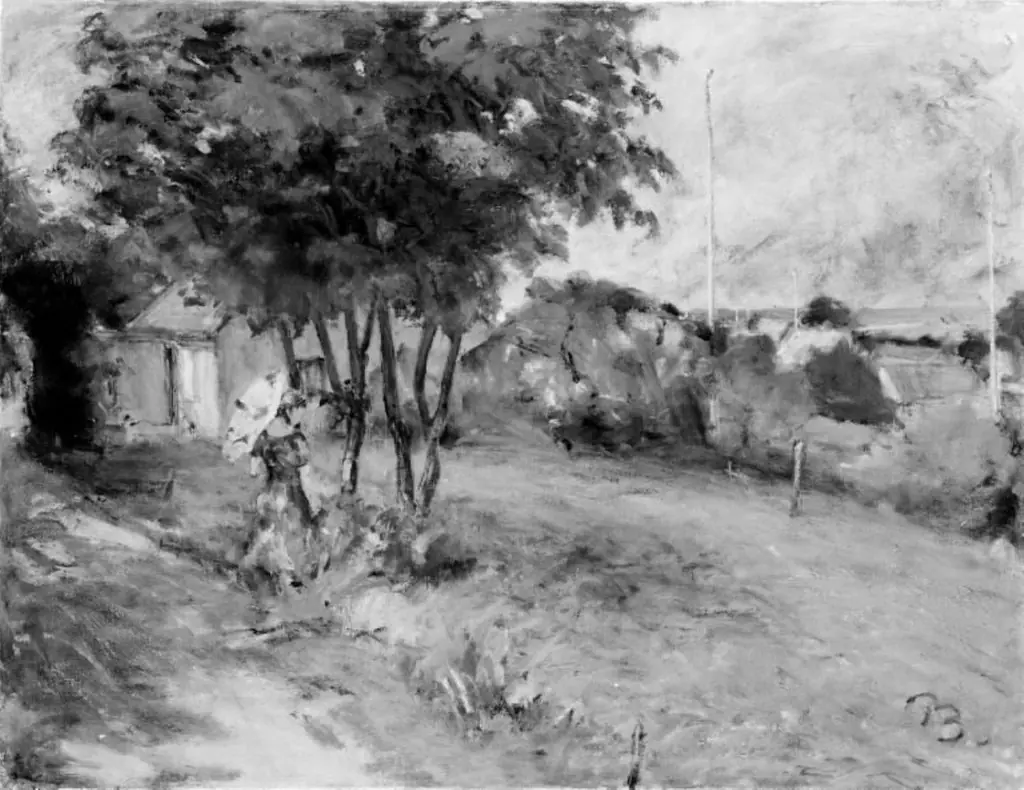 The Pine Path at Gilleleje, by Peter Rostrup Bøyesen