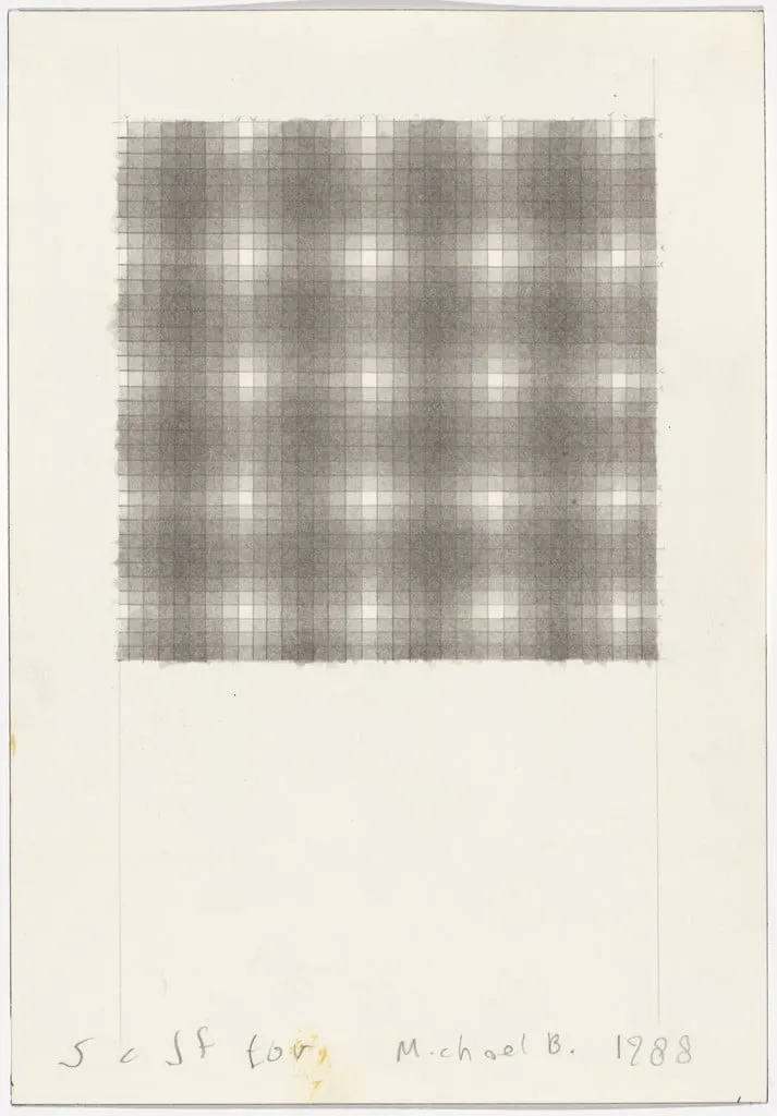 Untitled, by Peter Schuyff, watercolor, 1988
