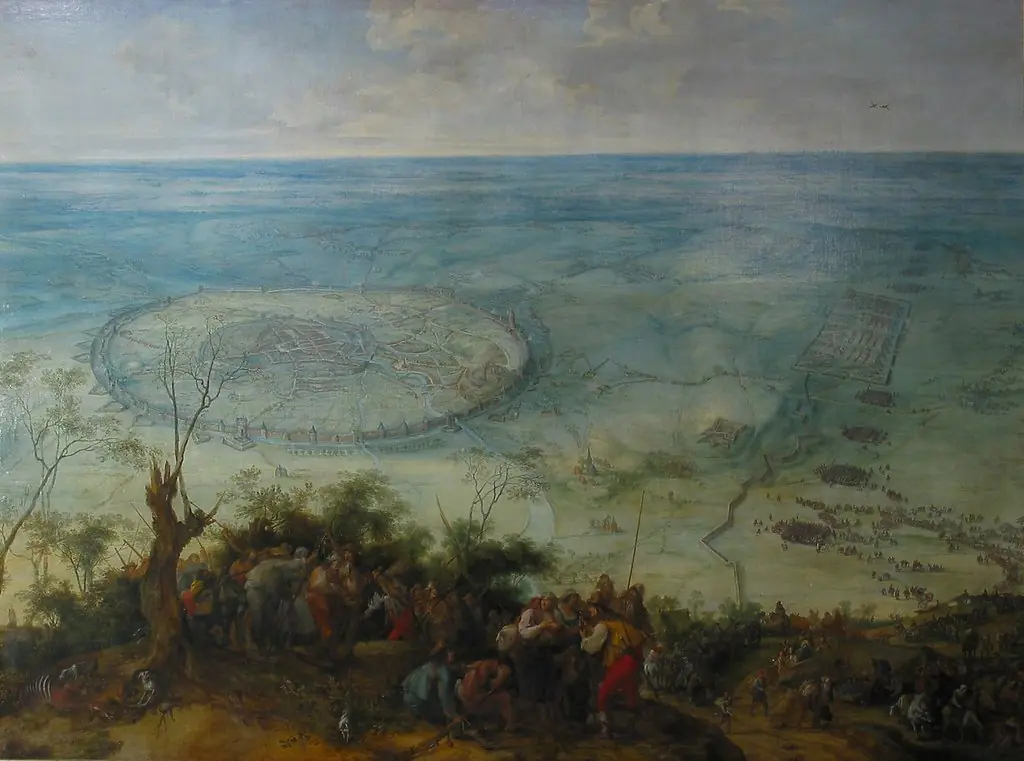 The relief of Louvain, 24 June-4 July, 1639, by Ottavio Piccolomini, by Peter Snayers