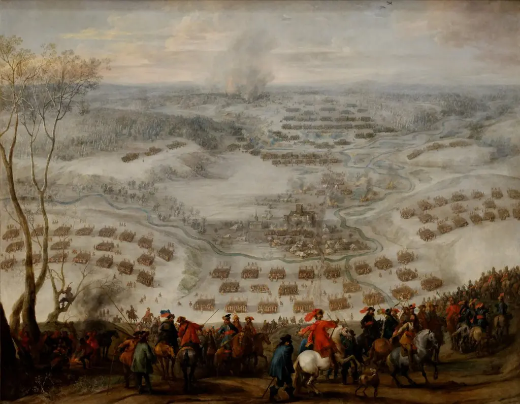 The Siege of Presnitz, 1641, by Peter Snayers