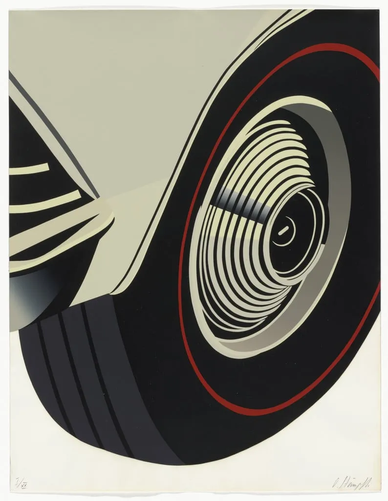Untitled, by Peter Stampfli, ink, 1968