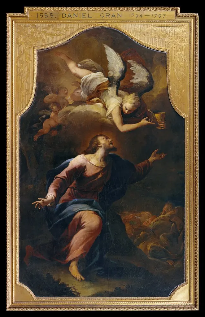 Christ at the Mount of Olives, by Peter Strudel