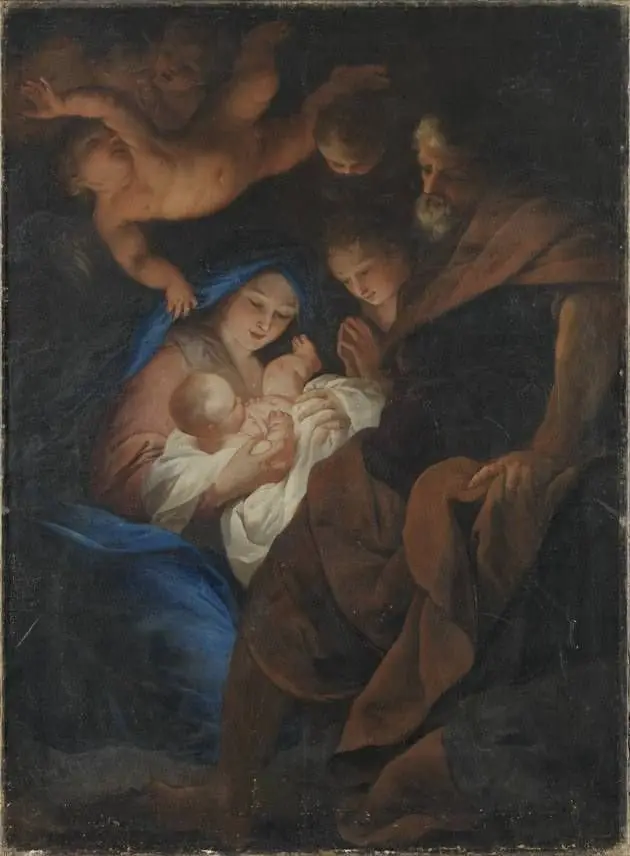 Geburt Christi, by Peter Strudel