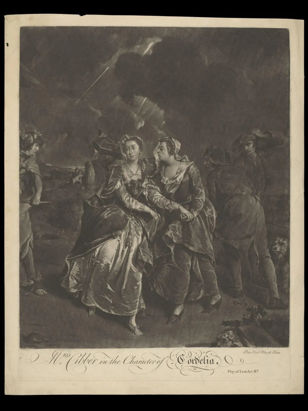 H Beard Print Collection, by Peter Van Bleeck, 1750