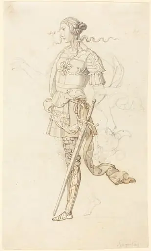 Erminia, by Peter von Cornelius