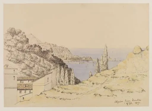 Algiers from Kouba, by Peter William Skinner Miles