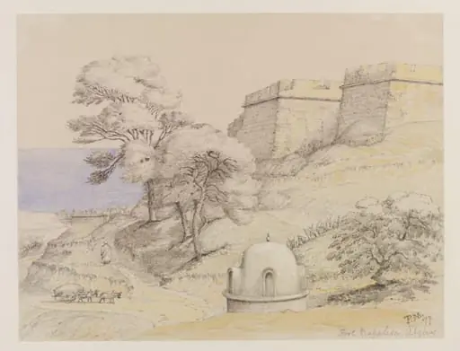 Fort Napoleon, Algiers, by Peter William Skinner Miles