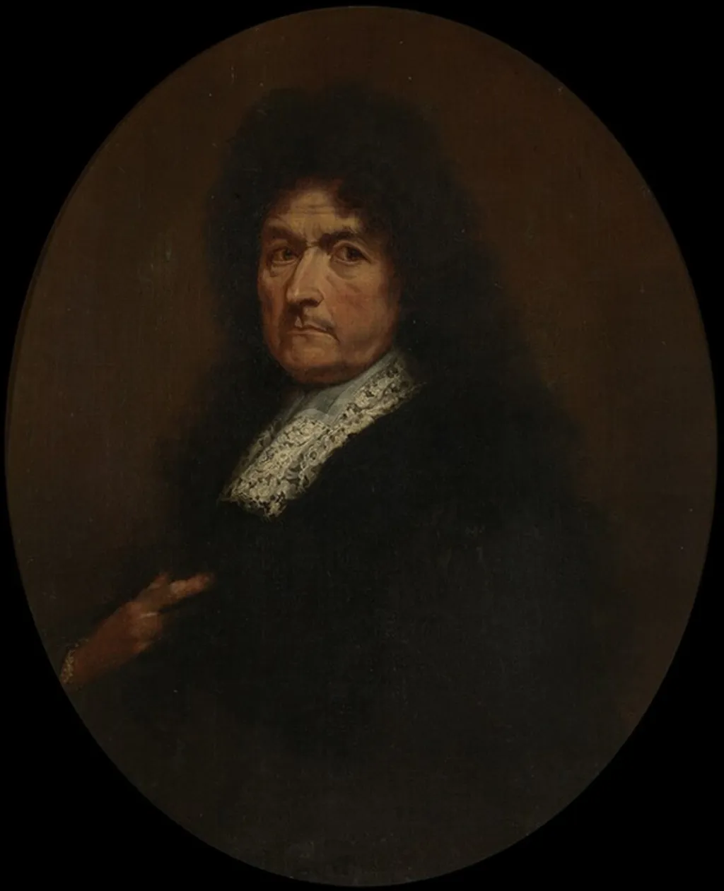 Jan Basptist Greyns, deacon of the Guild of Saint Luke and the Olijftak, by Peter Ykens, oil