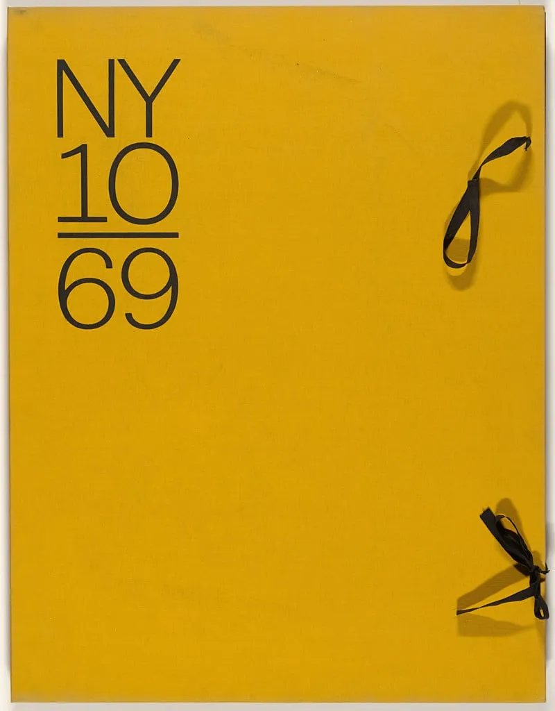 Untitled, by Peter Young, Lawrence Stafford, Kenneth Showell, William Pettet, Brice Marden, Lee Lozano, Ronnie Landfield, David Diao, Alan Cote, Alan Shields Various Artists, ink, 1968