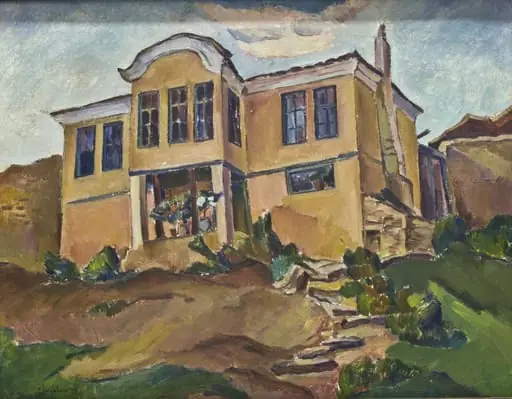 Casă la Balcic, by Petre Iorgulescu-Yor