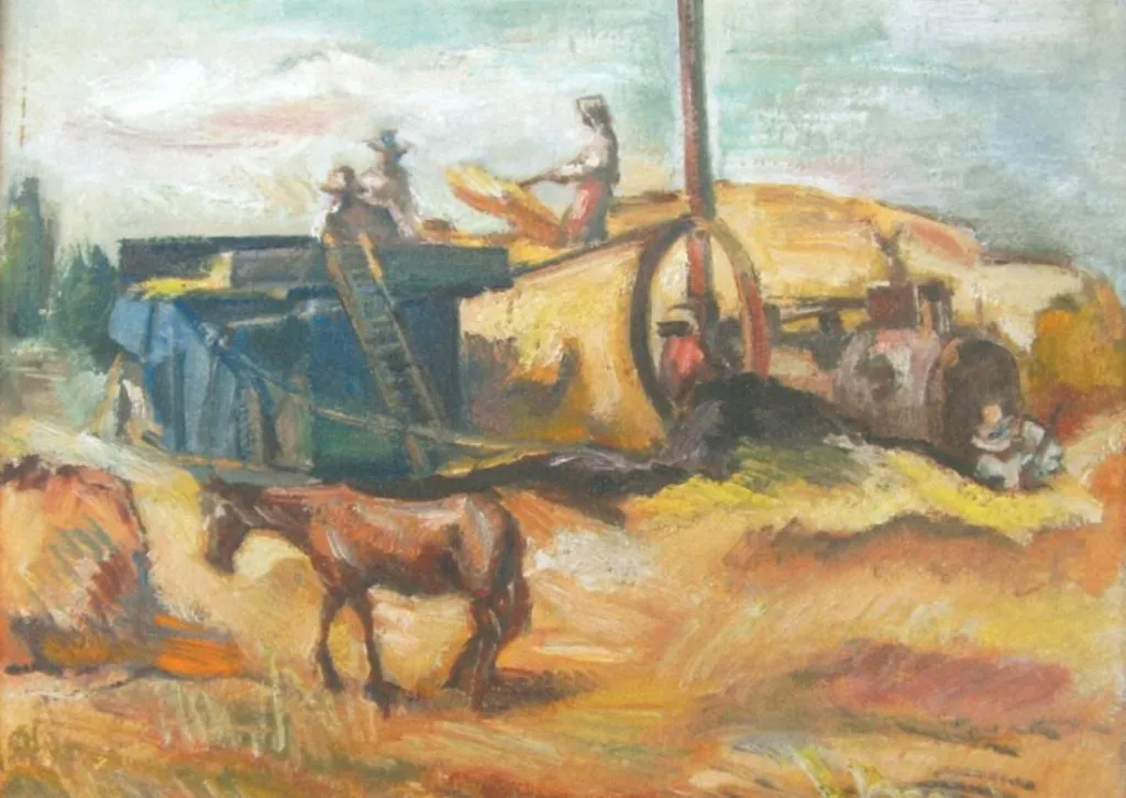 La treierat, by Petre Iorgulescu-Yor, unspecified, 1924