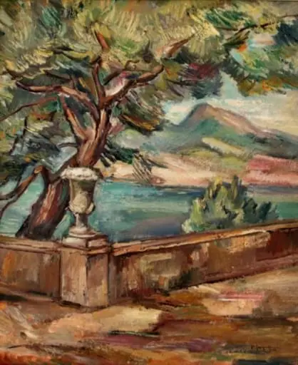 Lacul Como, by Petre Iorgulescu-Yor