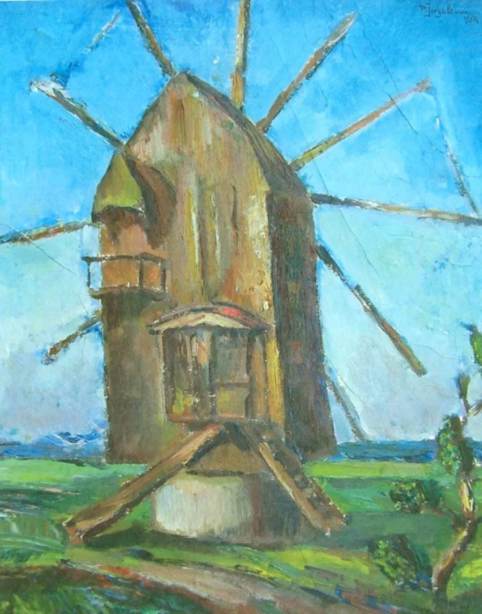 Moară de vânt, by Petre Iorgulescu-Yor, unspecified, 1924