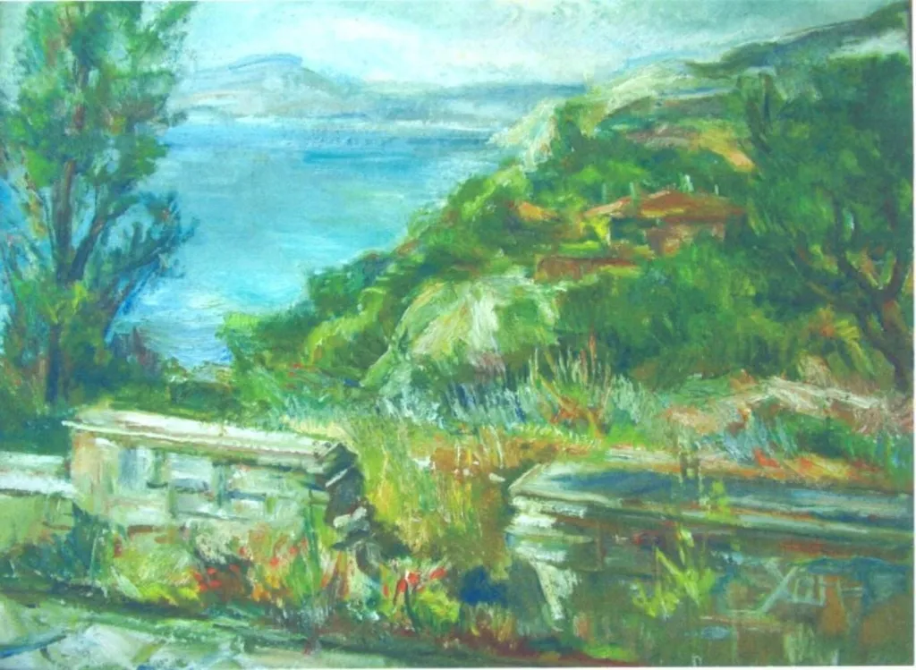 Peisaj din Balcic, by Petre Iorgulescu-Yor, unspecified, 1924