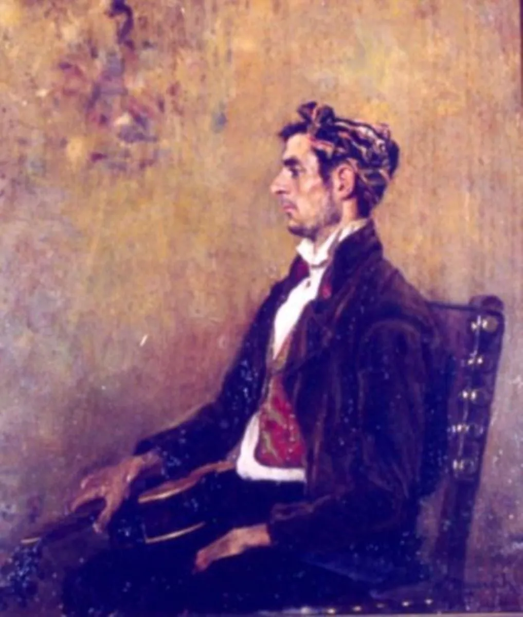 Ghitarist spaniol, by Petre Nicolás Raurich, unspecified, 1850