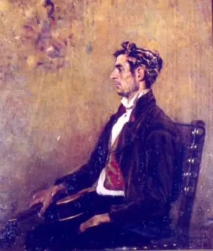 Ghitarist spaniol, by Petre Nicolás Raurich