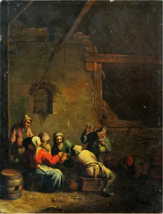 Petrecere în interior țărănesc
