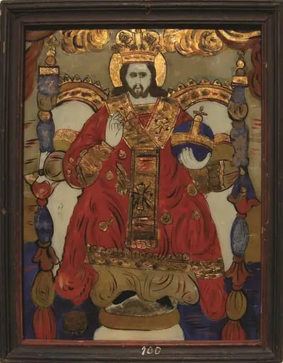 Iisus Hristos Mare Arhiereu și Învățător, tronând