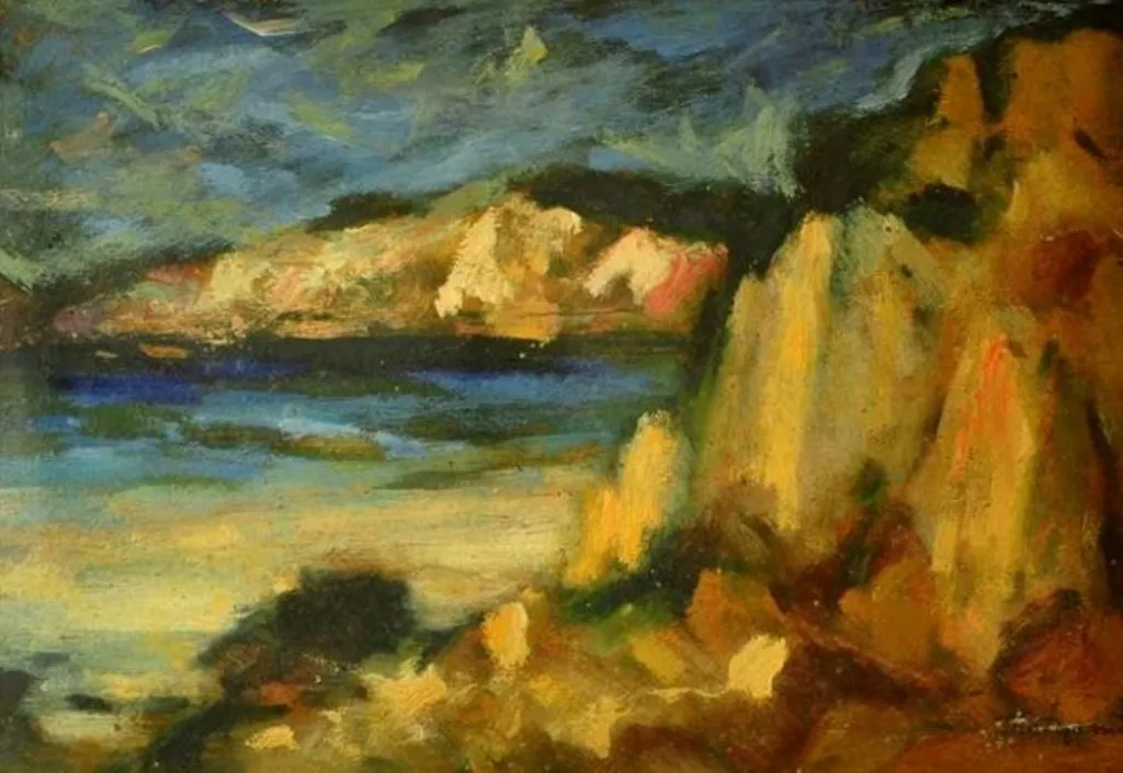 La țărmul mării, by Petru Remus Troteanu, unspecified